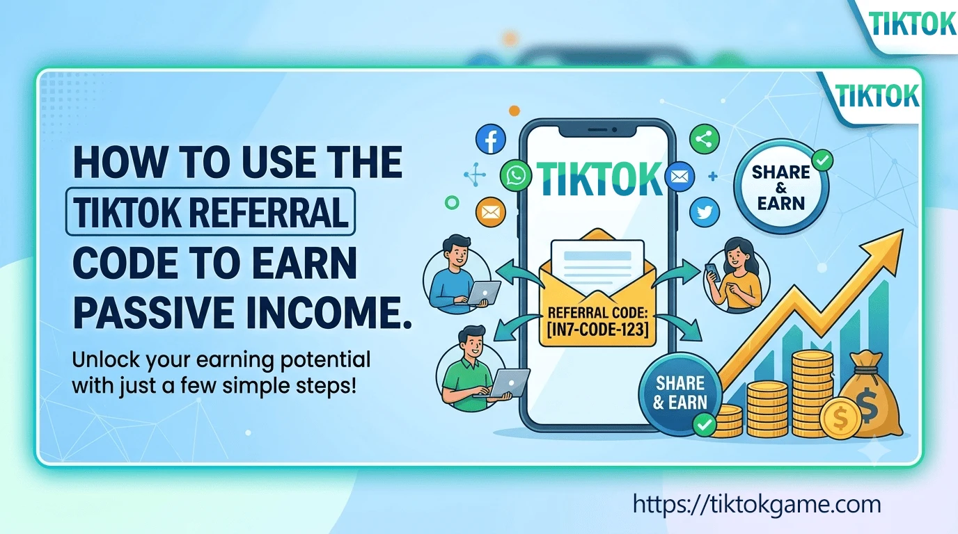 How to Use the Tiktok Game Referral Code